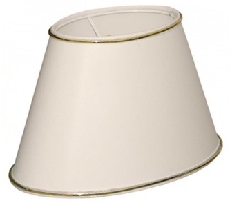 Oval 23x16-26-26x38 BR creme - messing 